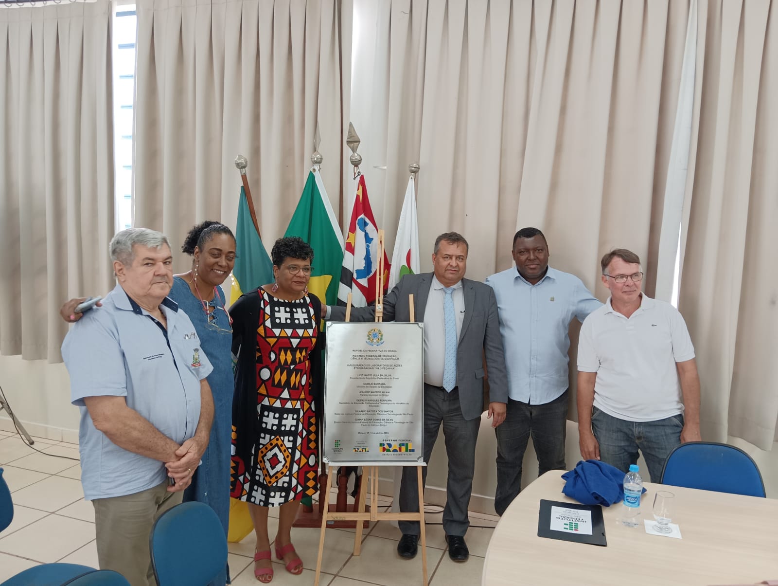 Câmara participa de inauguração de dois laboratórios no Instituto Federal de Birigui.